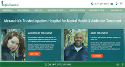 Desktop Screenshot of longleafhospital.com